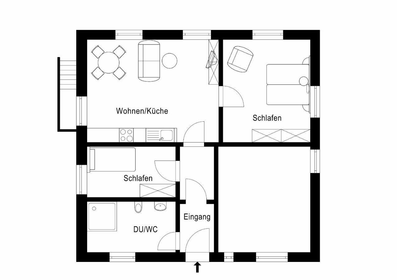 Apartmán Tal-Residenz Whg 1 Bad Salzuflen Exteriér fotografie